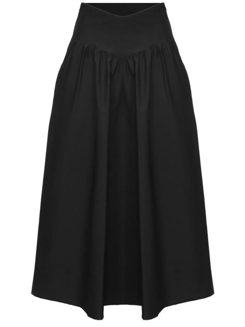 Black balloon skirt Federica Tosi | FTE24GO0340002